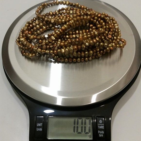 Silpada Gold/Copper Pearl Necklace N1366 Plus Extender - Picture 9 of 10